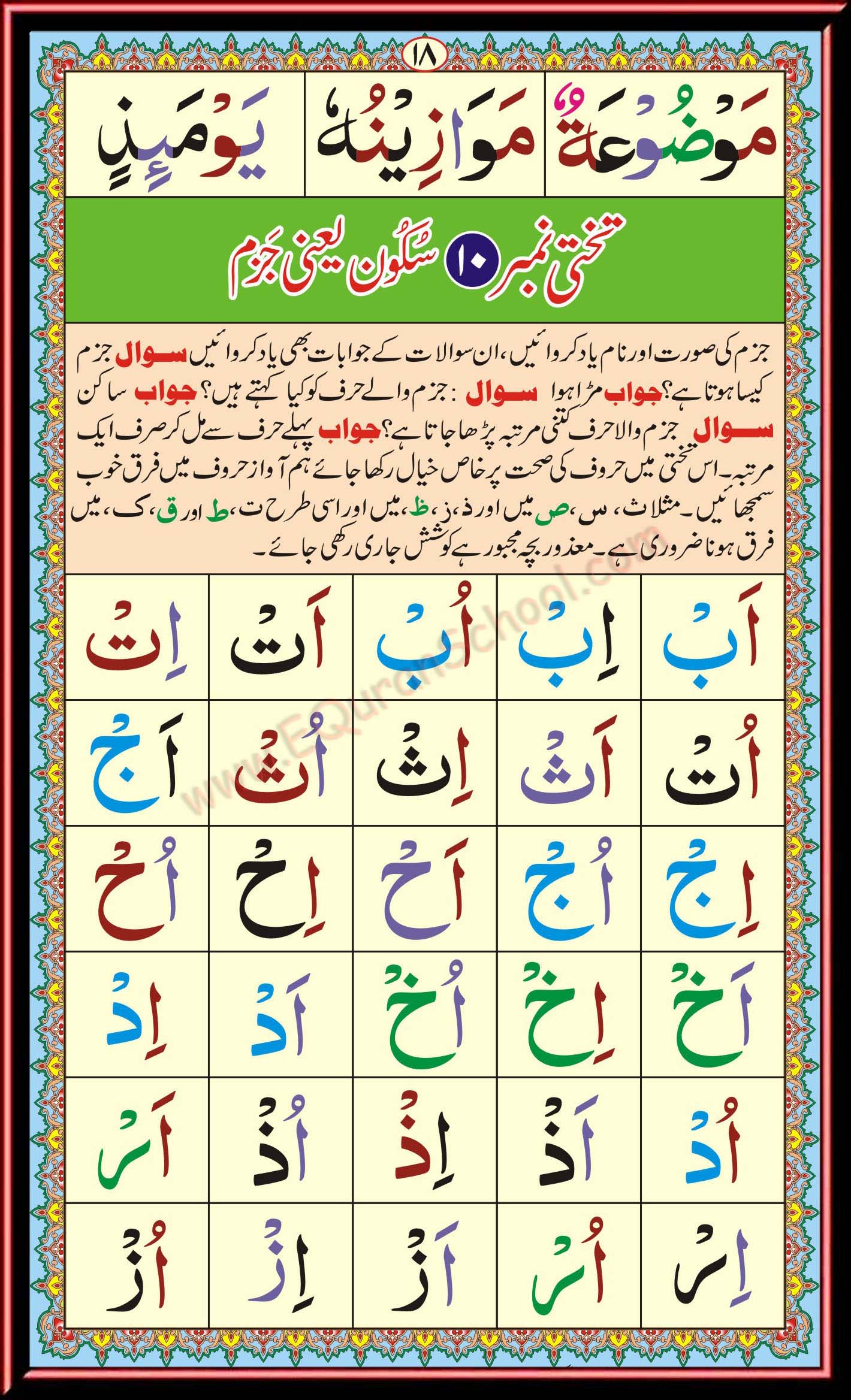 جزم / سکون
